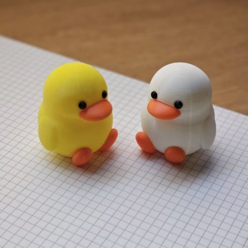 3d printed kawaii ducks